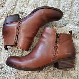 Lucky Brand Leather Booties